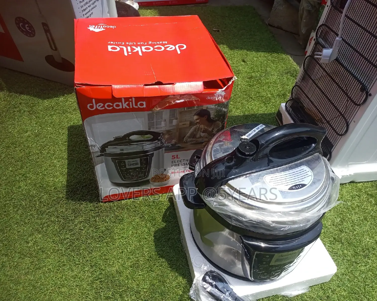 Buy Decakila 5L Electric Pressure Cooker Available.