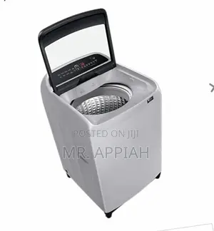 Sleek Samsung 11kg Full Auto Top Load Washing Machine.