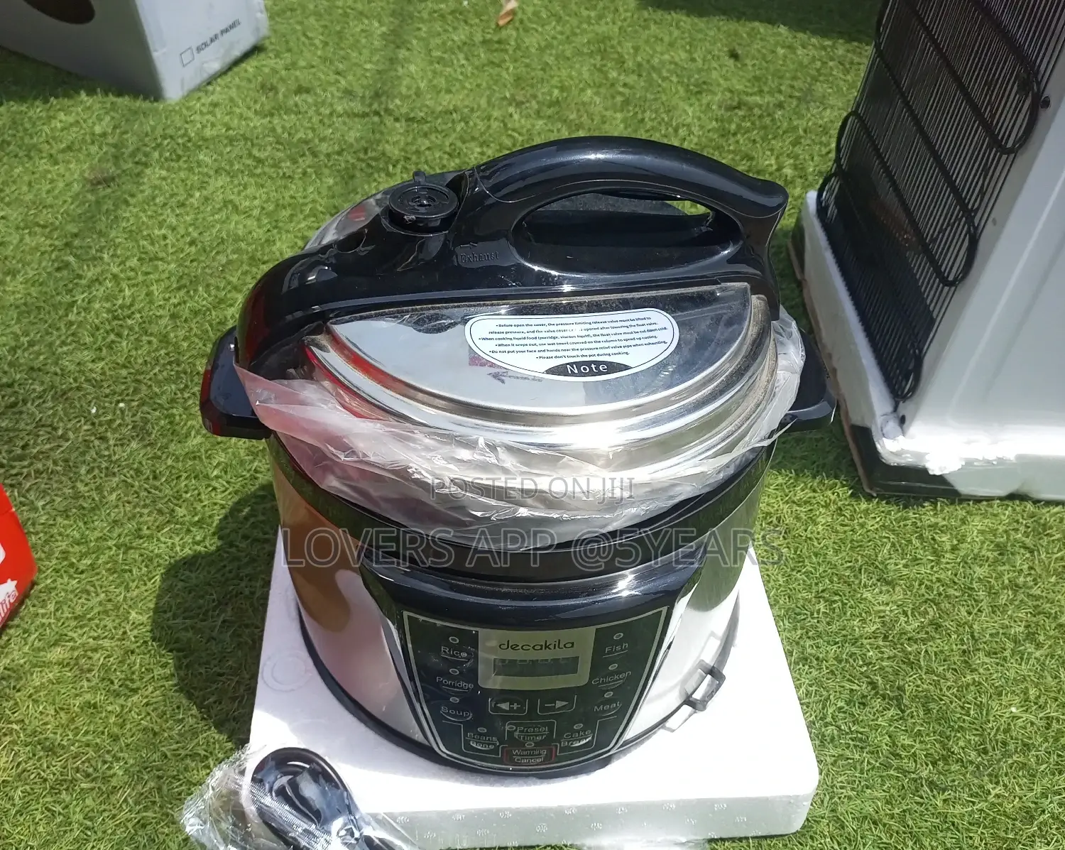 Decakila 5L Electric Cooker Fast