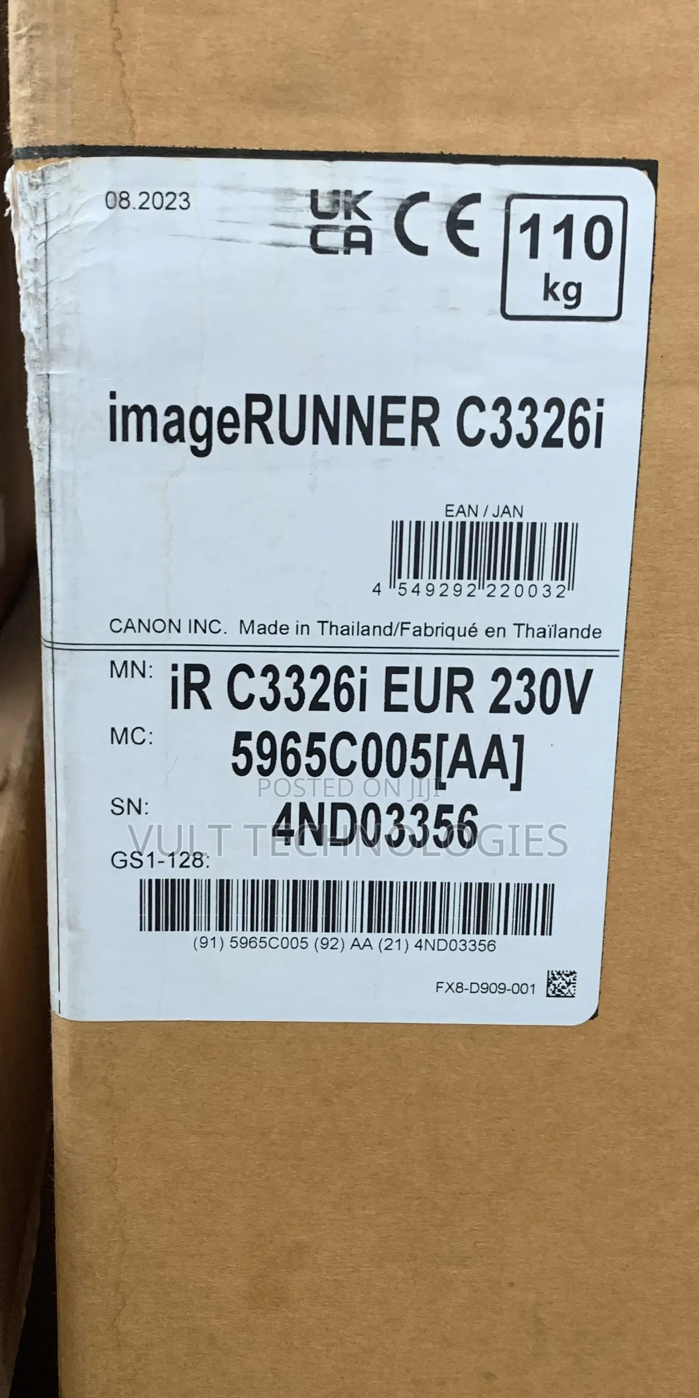 Canon Image Runner C3326i