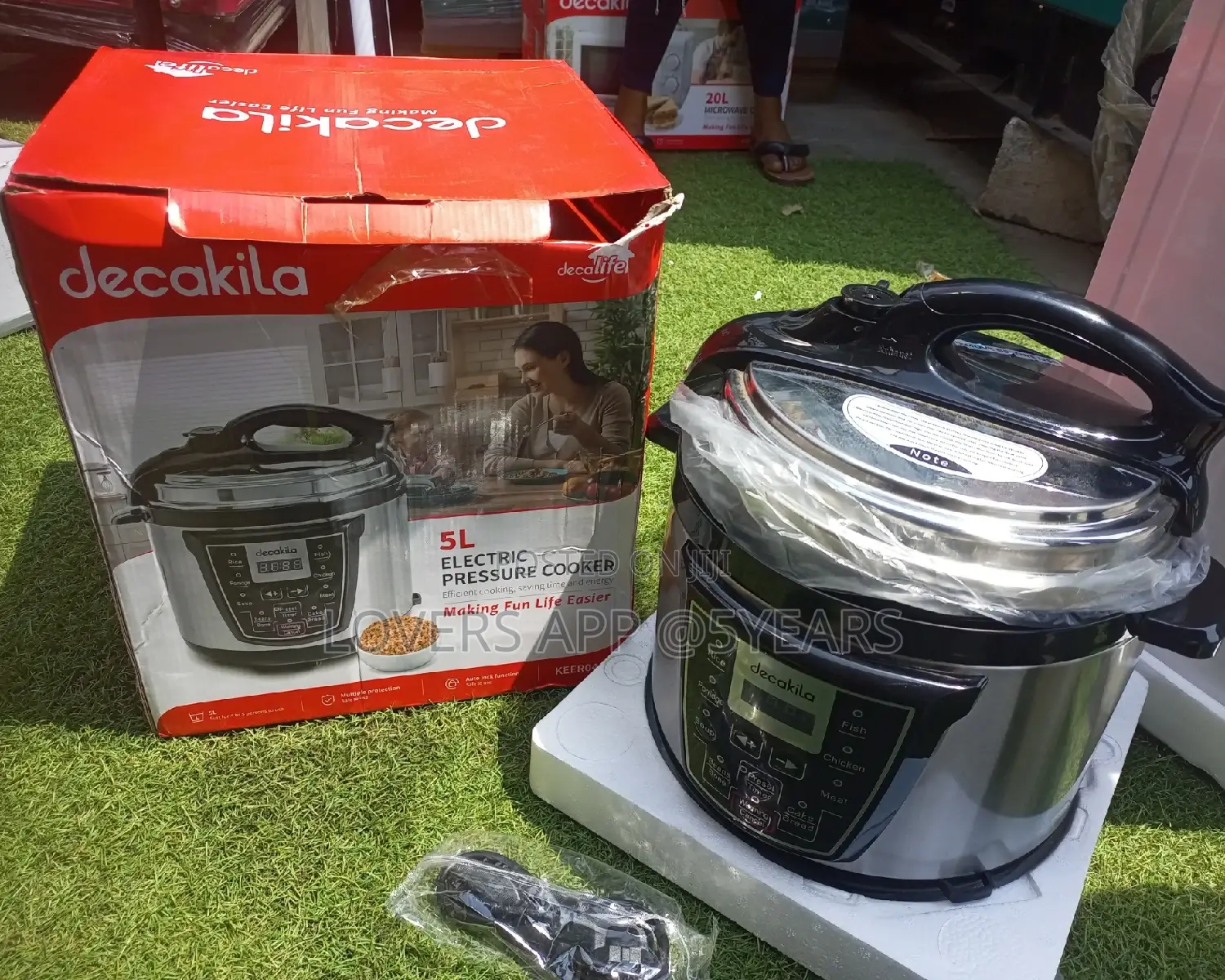 Brand New 5L Decakila Pressure Cooker Pressure Cooker.