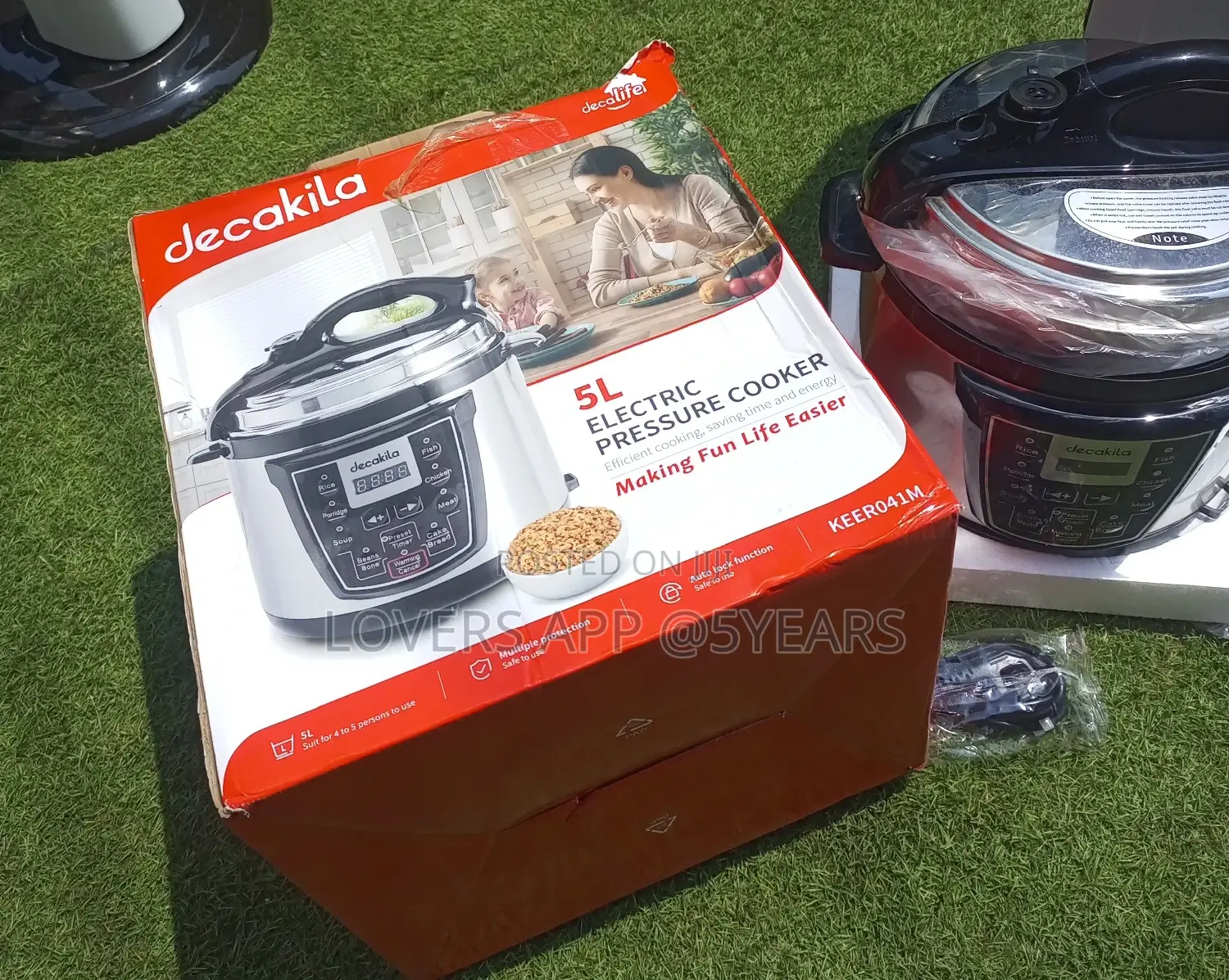 Brand New 5L Decakila Pressure Cooker Pressure Cooker.