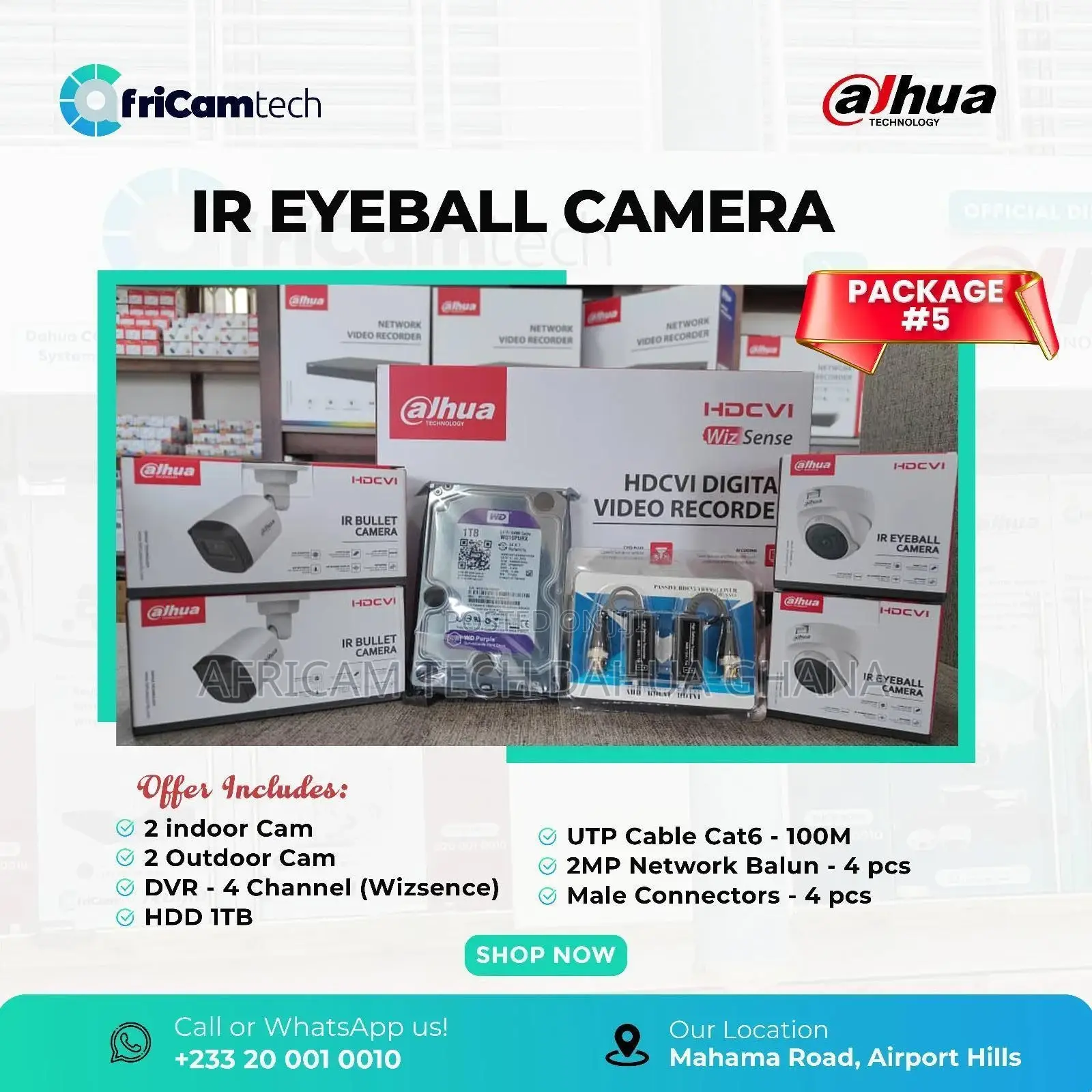 DAHUA Hdcvi IR Eye Ball