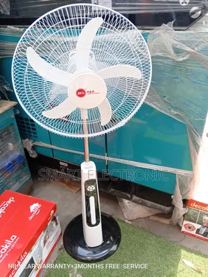 H a 18" Rechargeable Standing Fan Standing Fan Original
