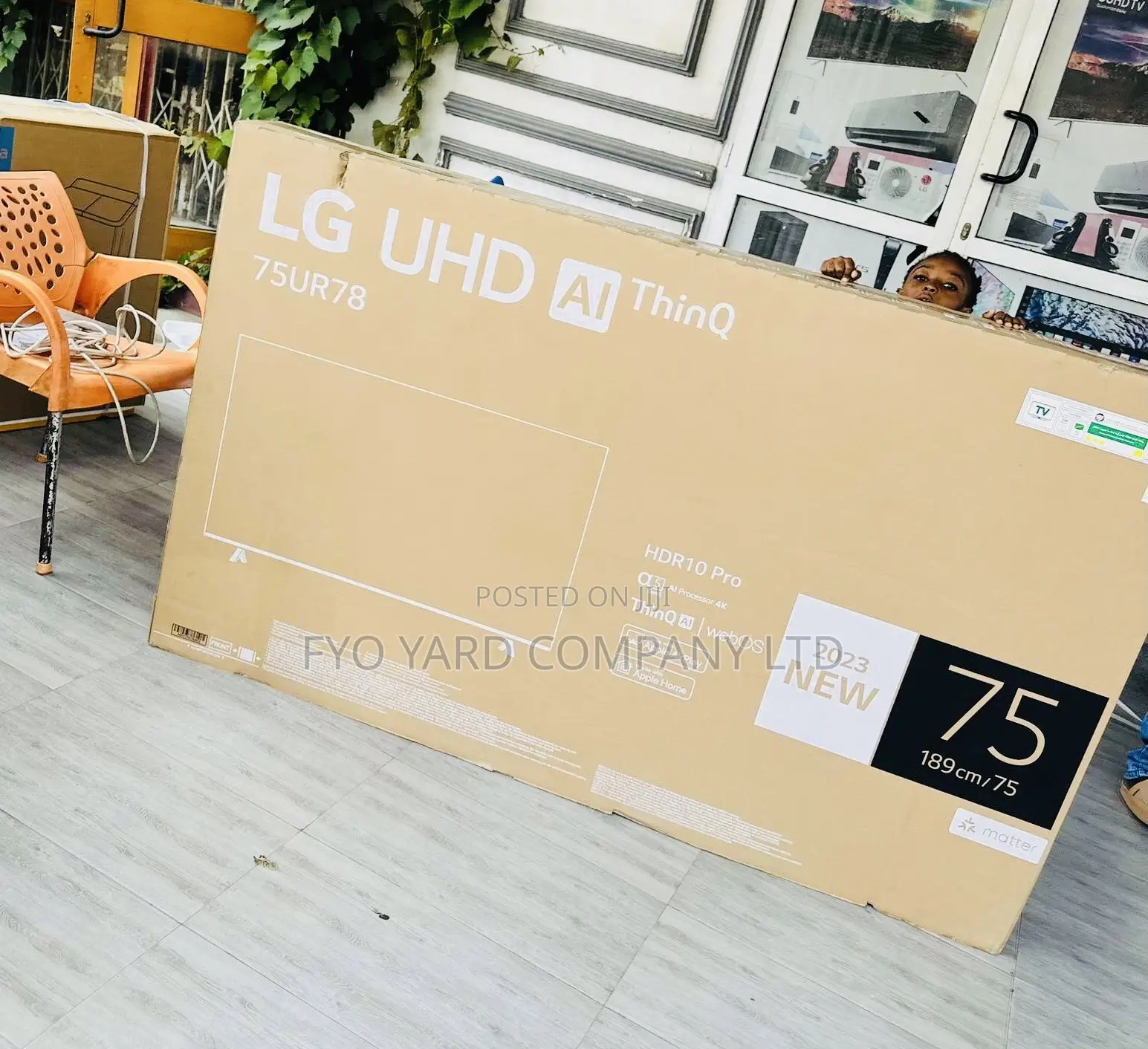 Perfect Fit LG * 75 Inch Smart UHD Wireless Digital TV