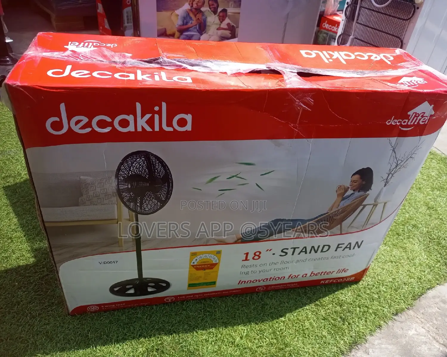 Stand Fan Decakila Quality and Affordable Stand Fan.