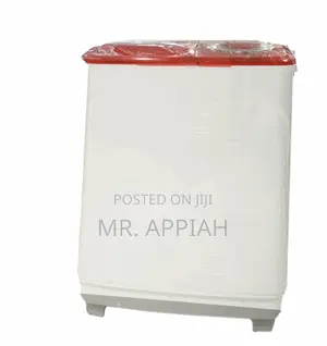Sleek Nasco 11kg Semi-Automatic Electric Washing Machine.