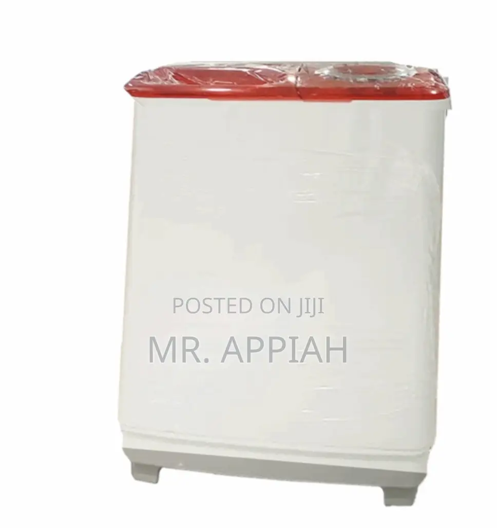 Sleek Nasco 11kg Semi-Automatic Electric Washing Machine.