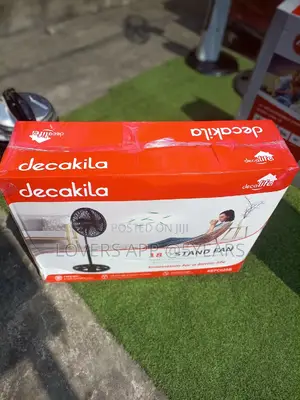 Stand Fan Stand Fan Decakila 3 Speed Volume Control.