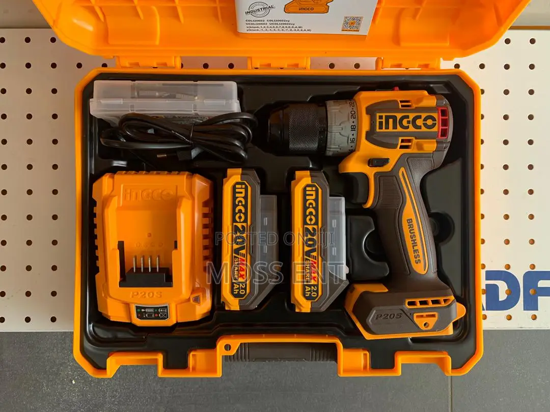 20v Drill (Packed in Case With Full Accessories) - Cdli20602