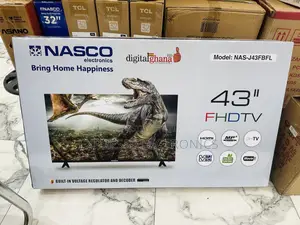 Available Now Slim Sleek FHD Satellite 43”Nasco
