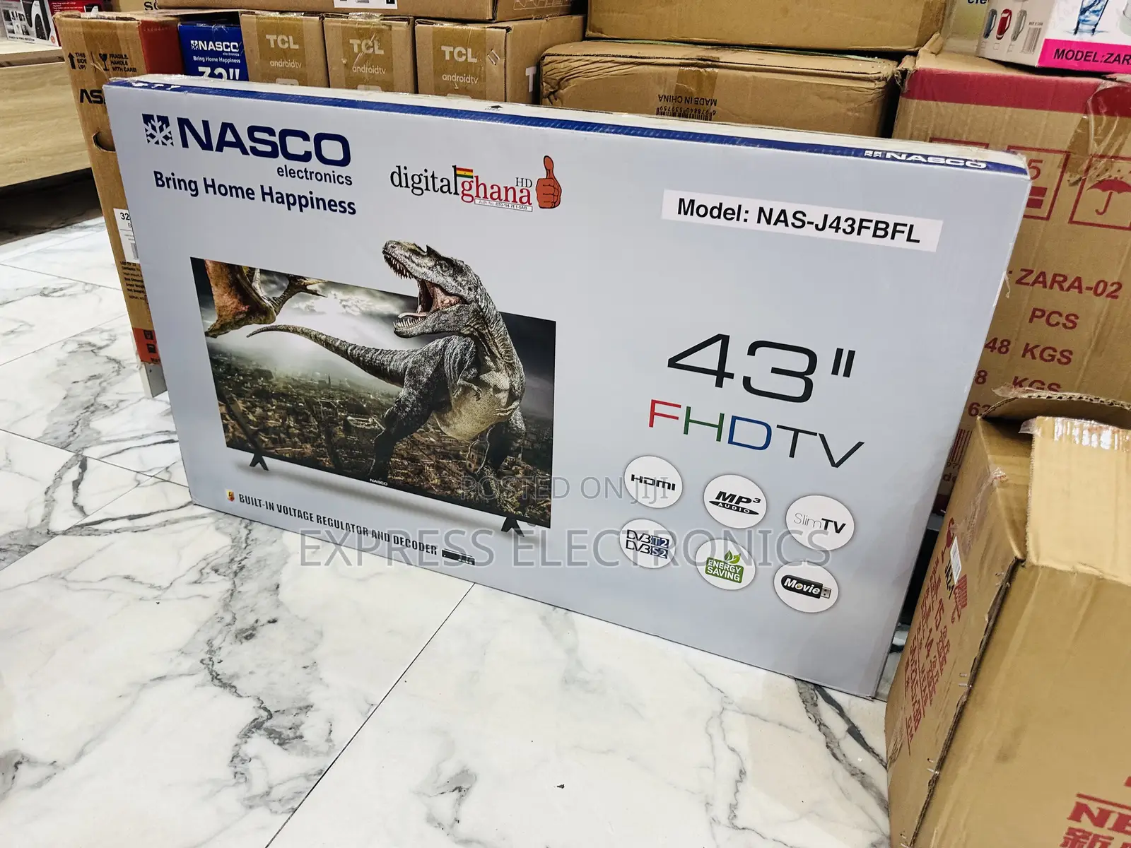 Slim FHD Satellite Nasco 43”