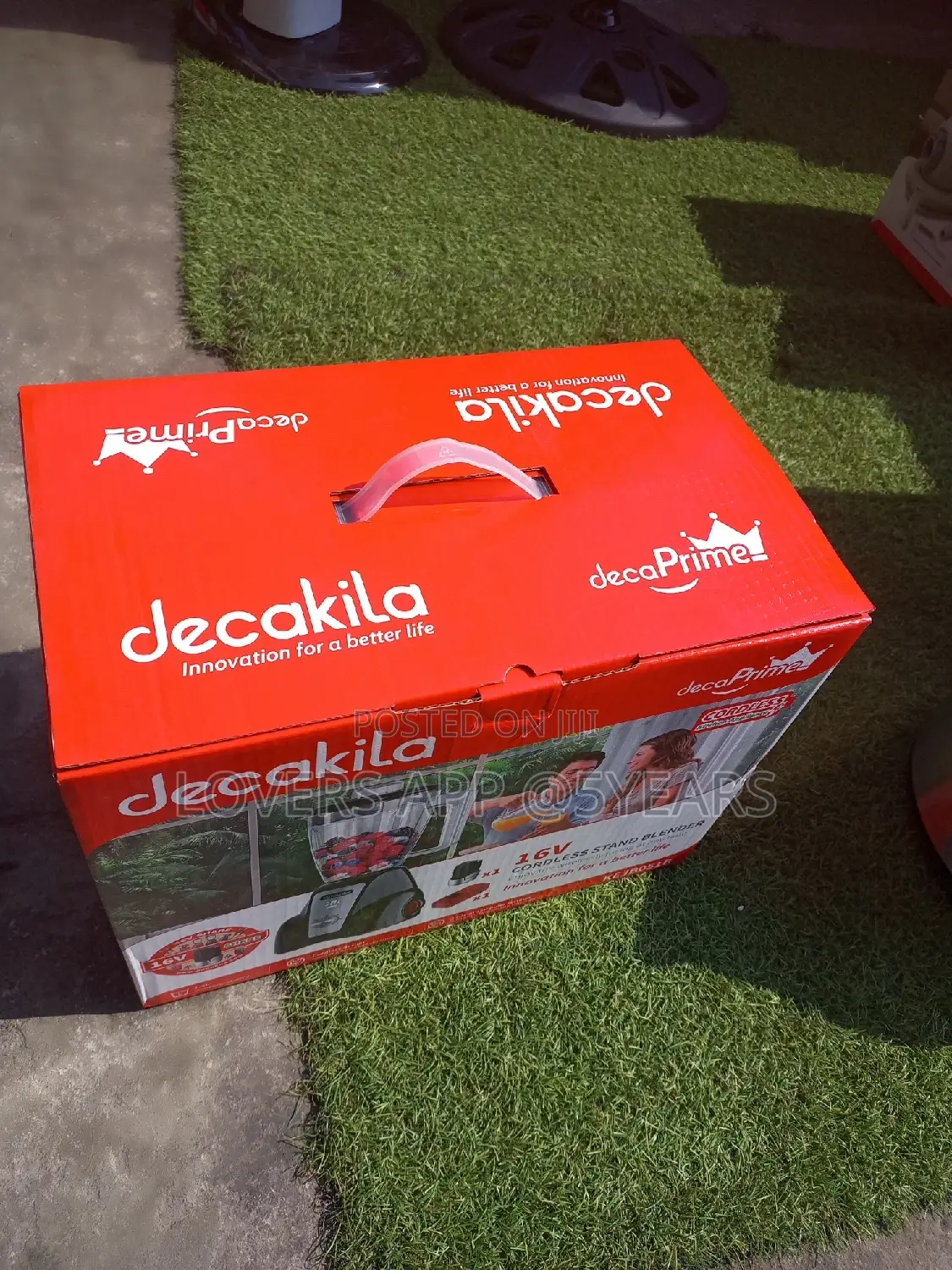 Buy Decakila 16v Cordless Stand Blender 1.5L Quality Brand.