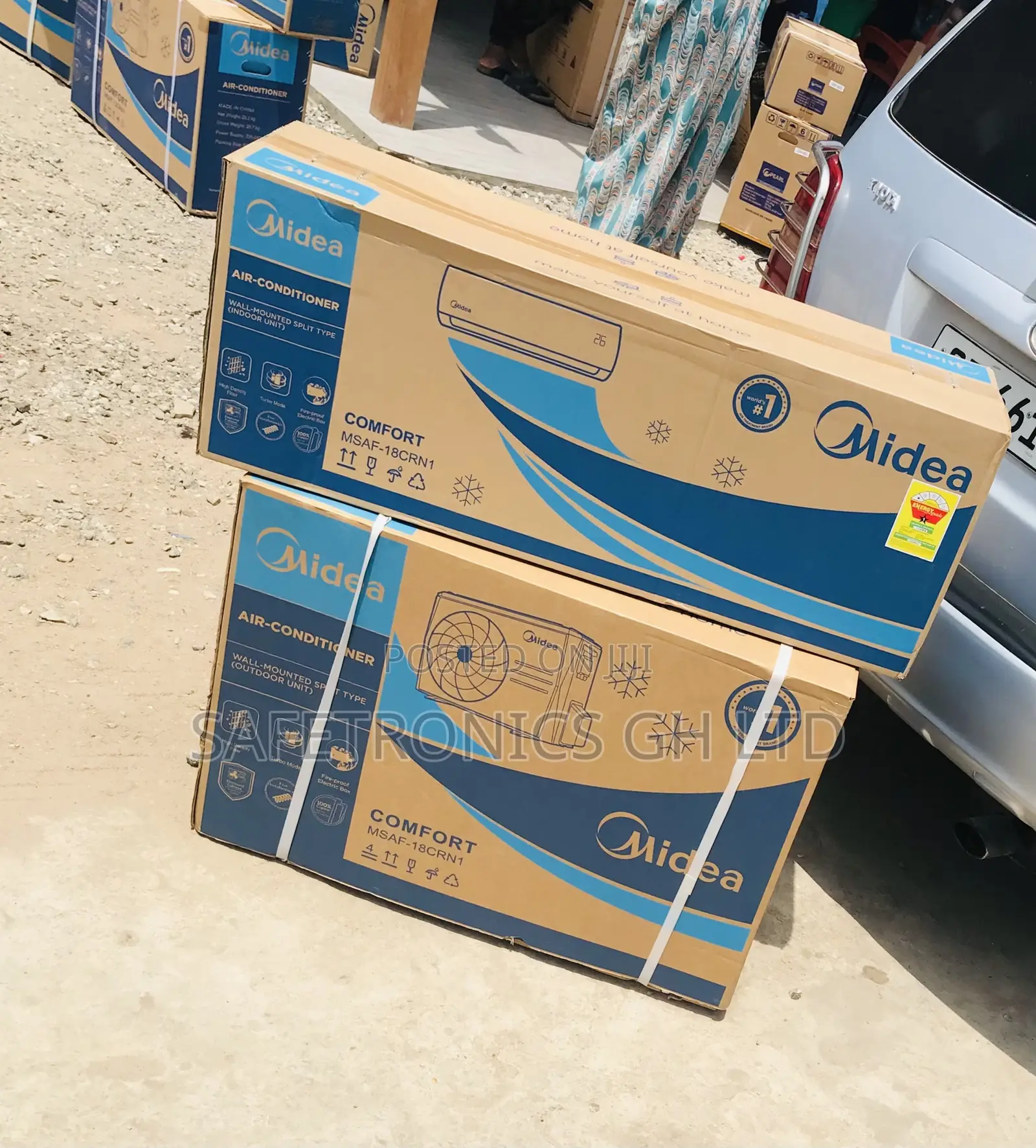 Newly Designed Midea 1.5hp Split Type R410 Airconditioner