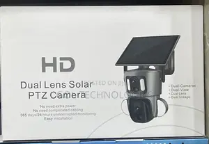 4g Solar PTZ Camera Dual Lens Hd 4mp+4mp Double Lens