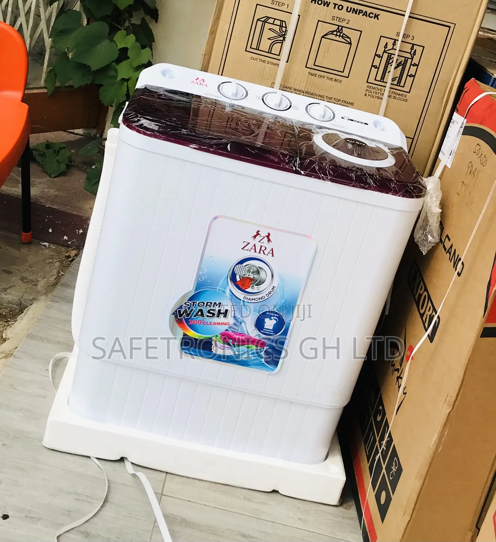 High Quality Topload Zara 5kg Semiautomatic Washer