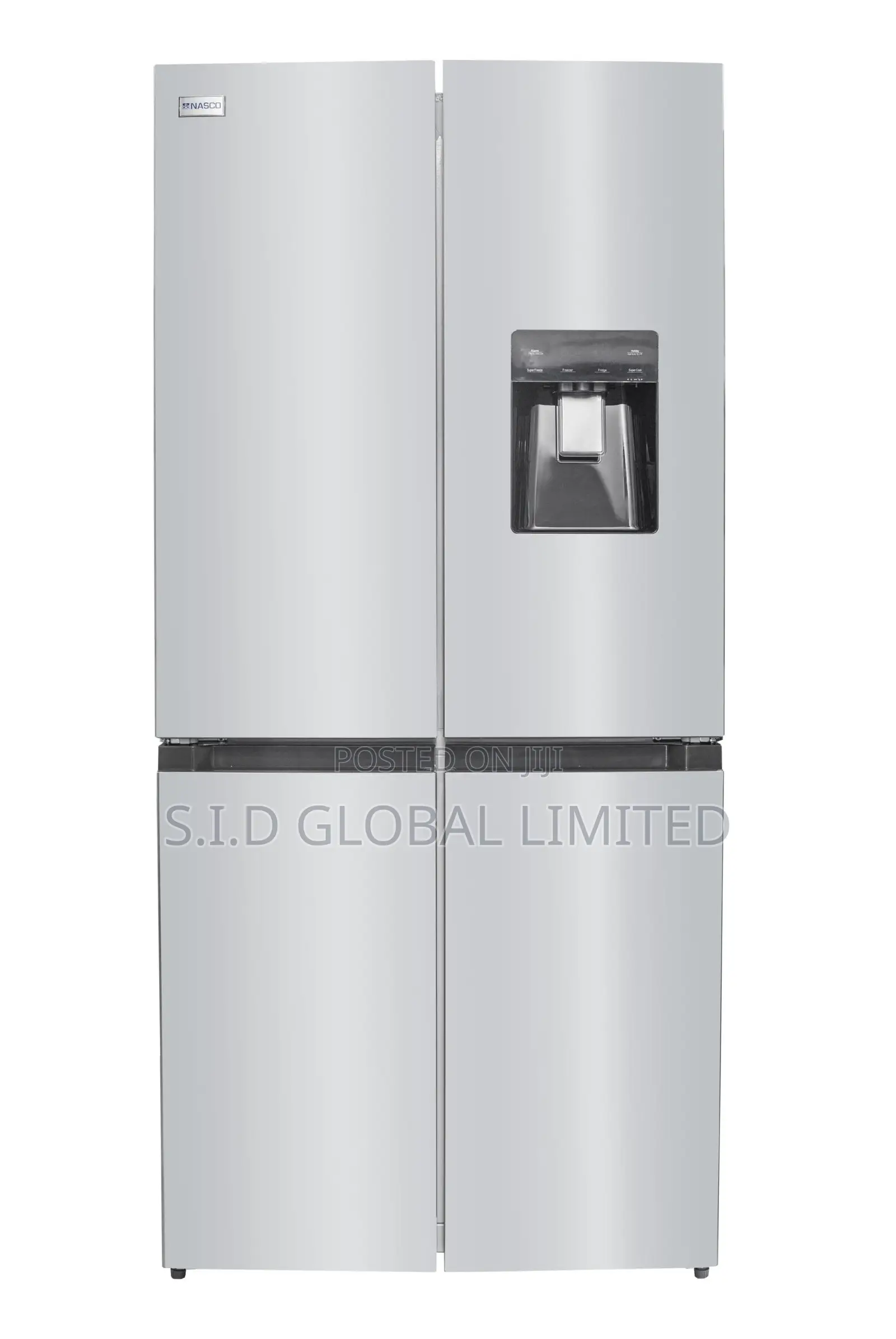 Gleaming NASCO-FRENCH-DOOR-REFRIGERATOR-522LTR