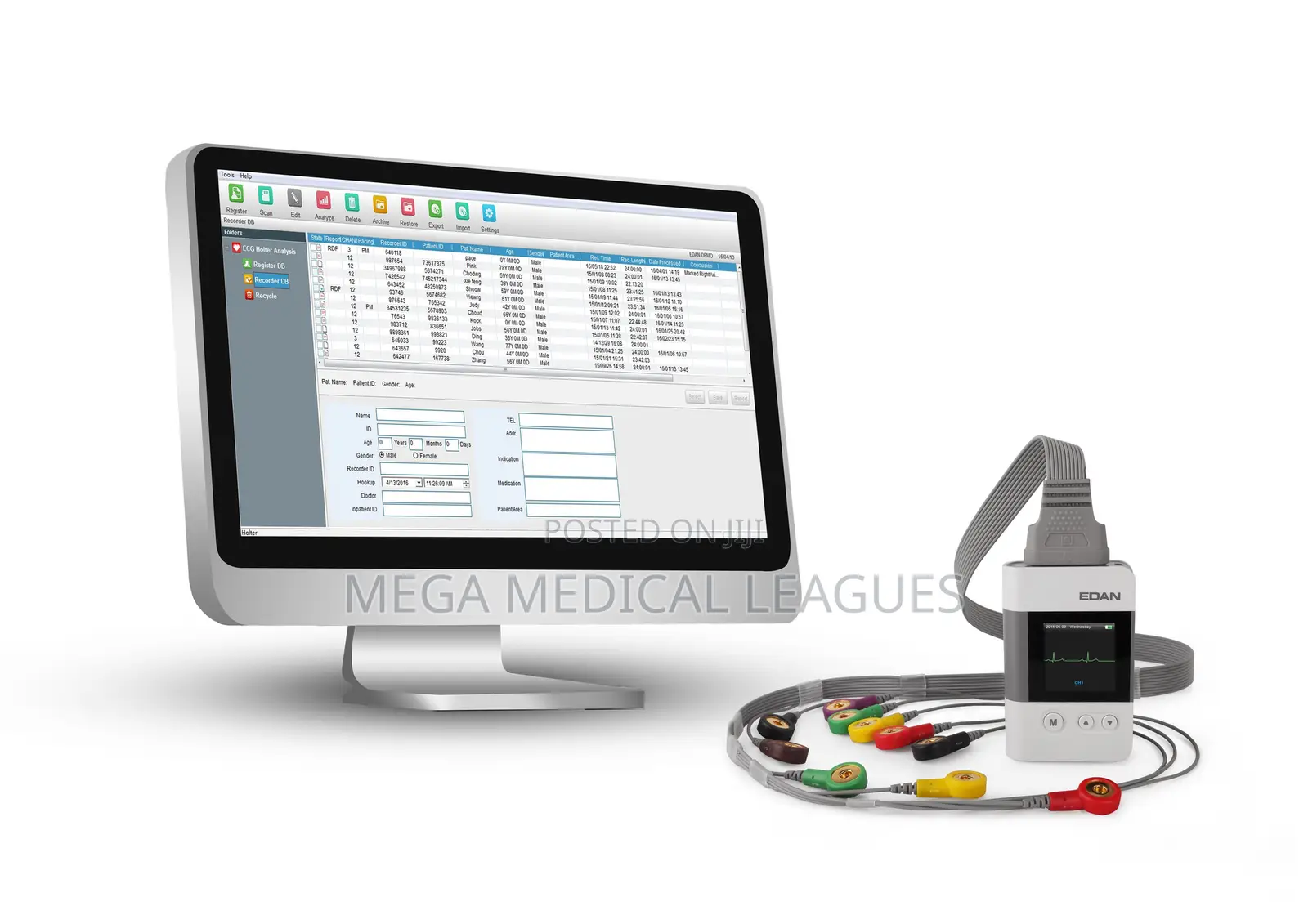 Edan SE2003/2012 Holter ECG