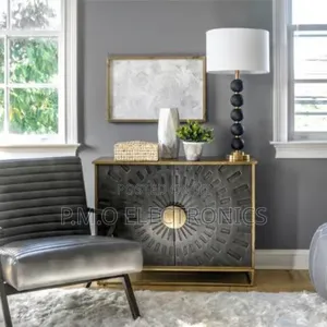 Alva Black 31-Inch Iron Pearl Table Lamp- 300mlt04aa