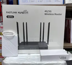 Fastlink 4g/5g Cpe 300mbps Router Wifi6 With Backup Battery