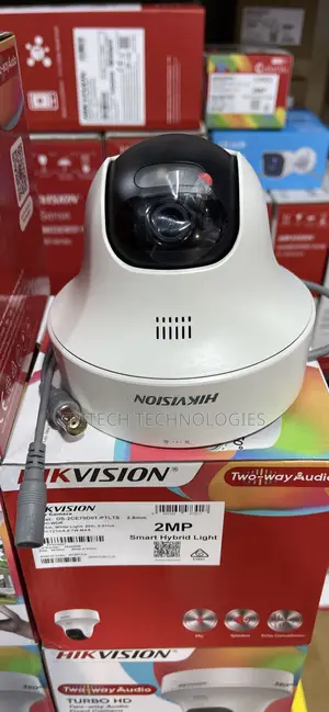 Hikvision Analog 2mp Pt Full Color Two Way Audio Camera