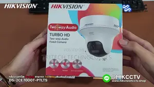 Hikvision Analog 2mp Pt Full Color Two Way Audio Camera