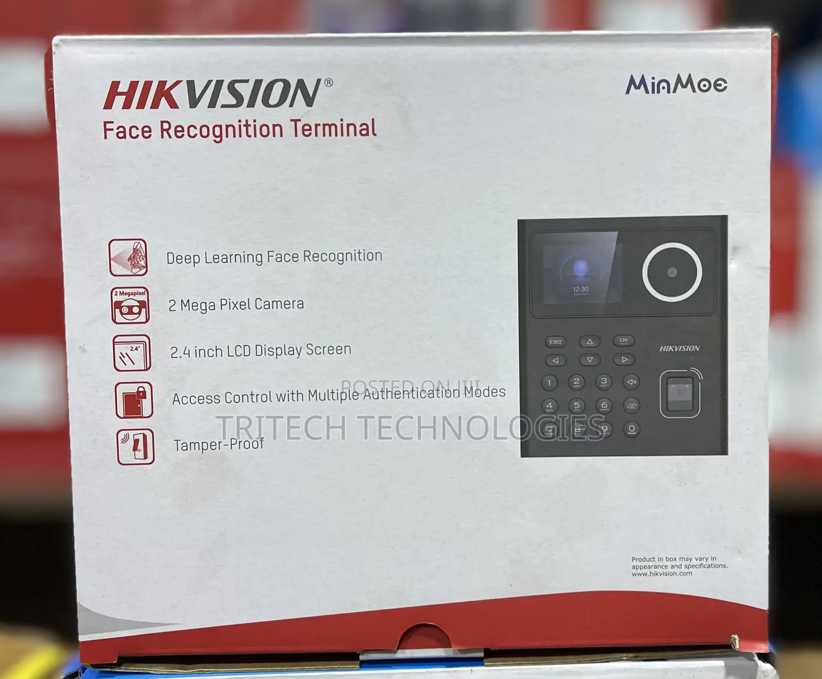 Hikvision Time Attendance Face Recognition Ds-K1t320mfwx