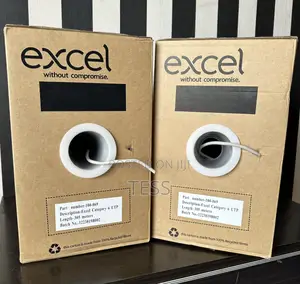 Excel Cat6 Network Cable 100-069 Utp 24awg PVC 305m Grey