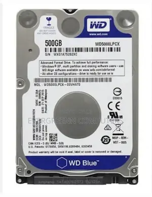 Wd Hard Drive, 500gb, for Laptops, Xbox, External Storage