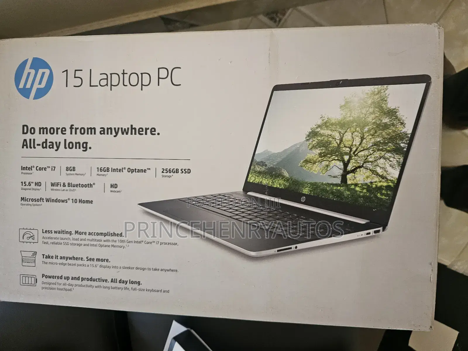 New Laptop HP Pavilion 15 8GB Intel Core I7 SSD 256GB