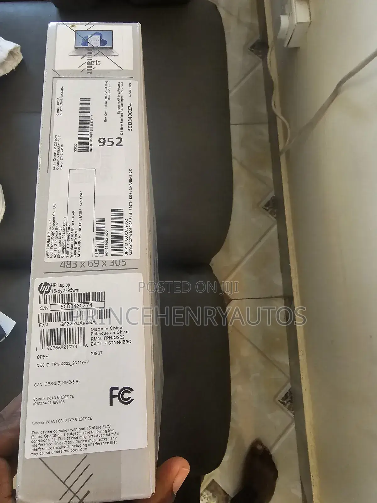 New Laptop HP 15 8GB Intel Core I5 SSD 256GB