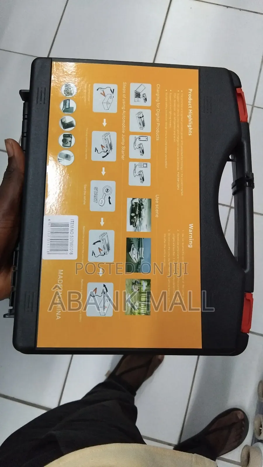 Emergency Car Jump Starter at 980ghc