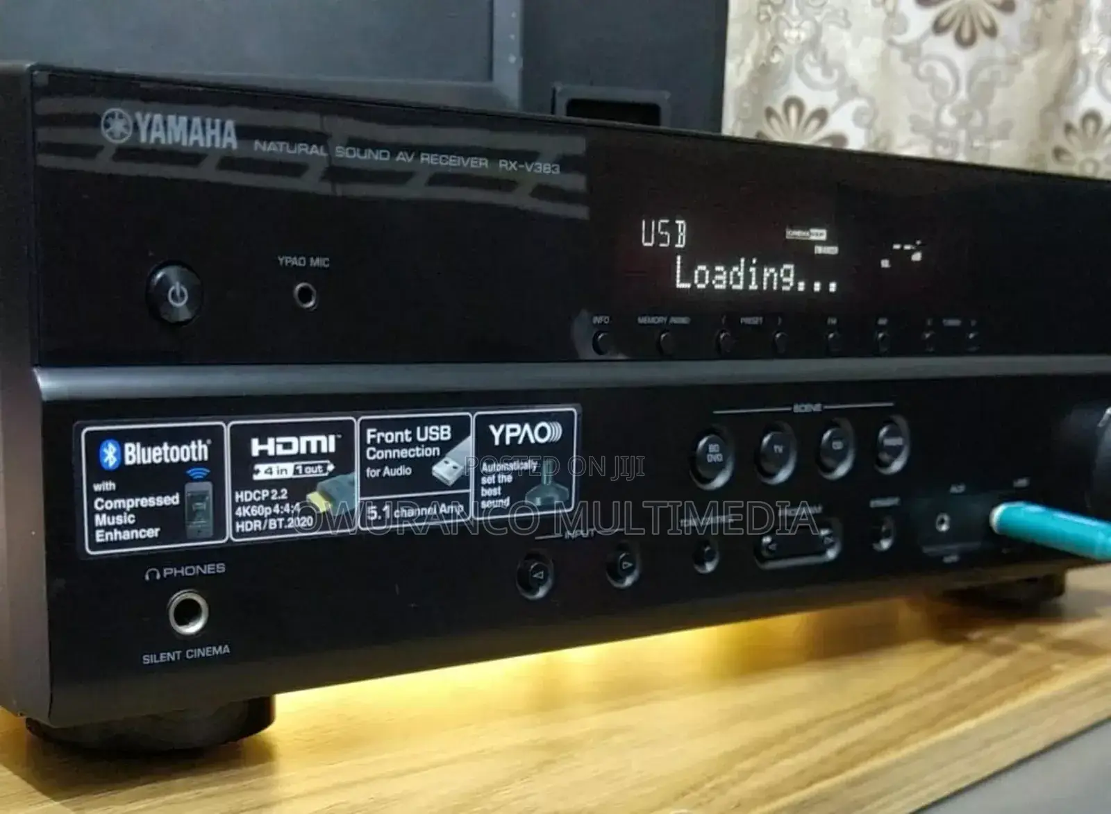 Yamaha Rx-V383 5.1 Bluetooth/ Ultra Av Receiver