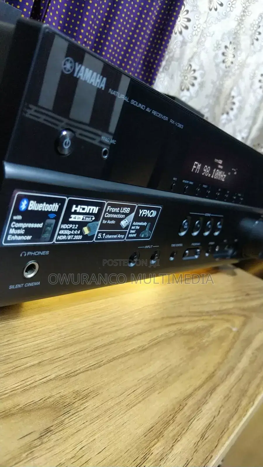 Yamaha Rx-V383 5.1 Bluetooth/ Ultra Av Receiver