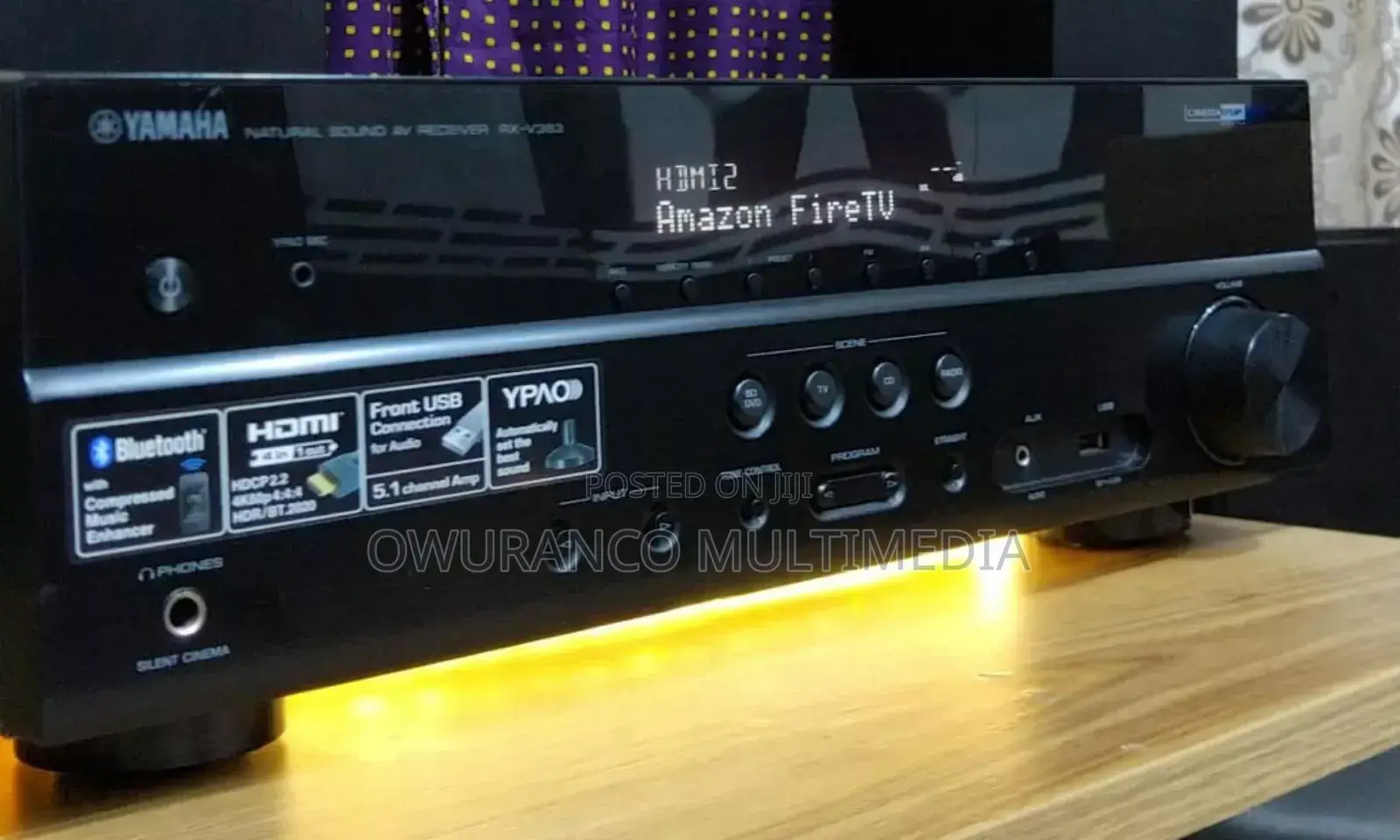 Yamaha Rx-V383 5.1 Bluetooth/ Ultra Av Receiver