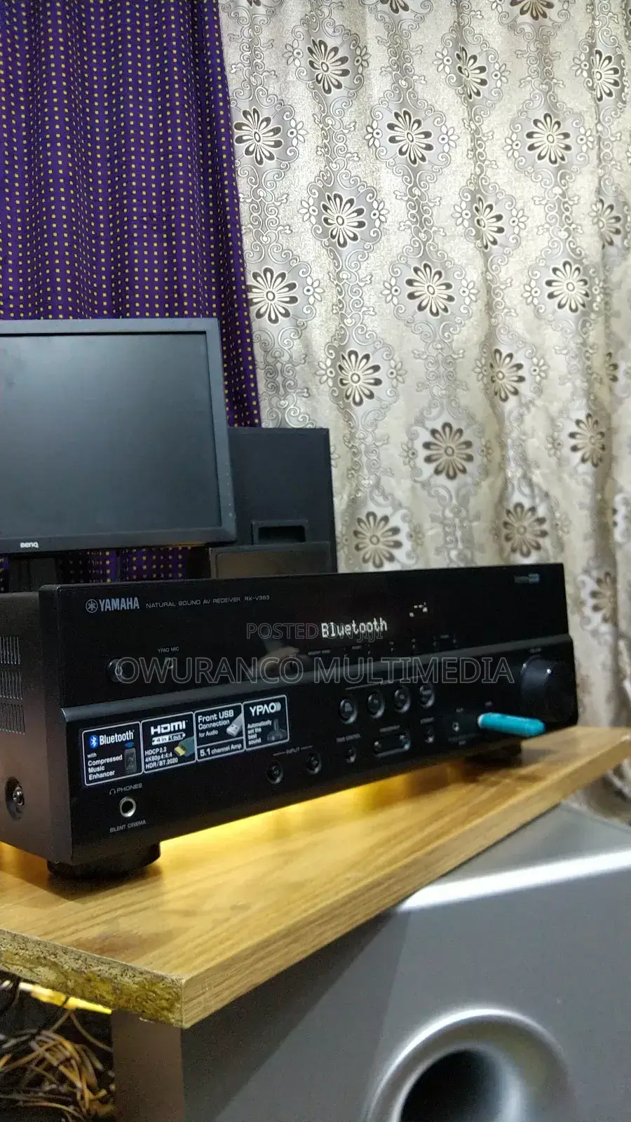 Yamaha Rx-V383 5.1 Bluetooth/ Ultra Av Receiver