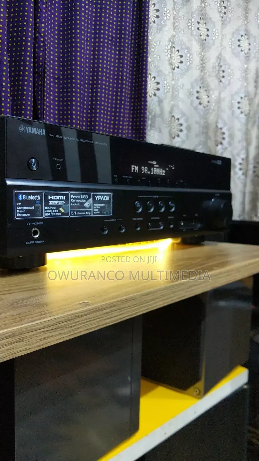 Yamaha Rx-V383 5.1 Bluetooth/ Ultra Av Receiver