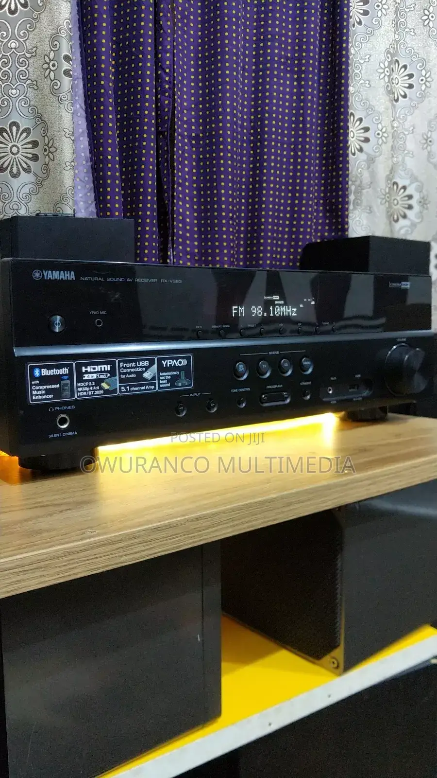 Yamaha Rx-V383 5.1 Bluetooth/ Ultra Av Receiver