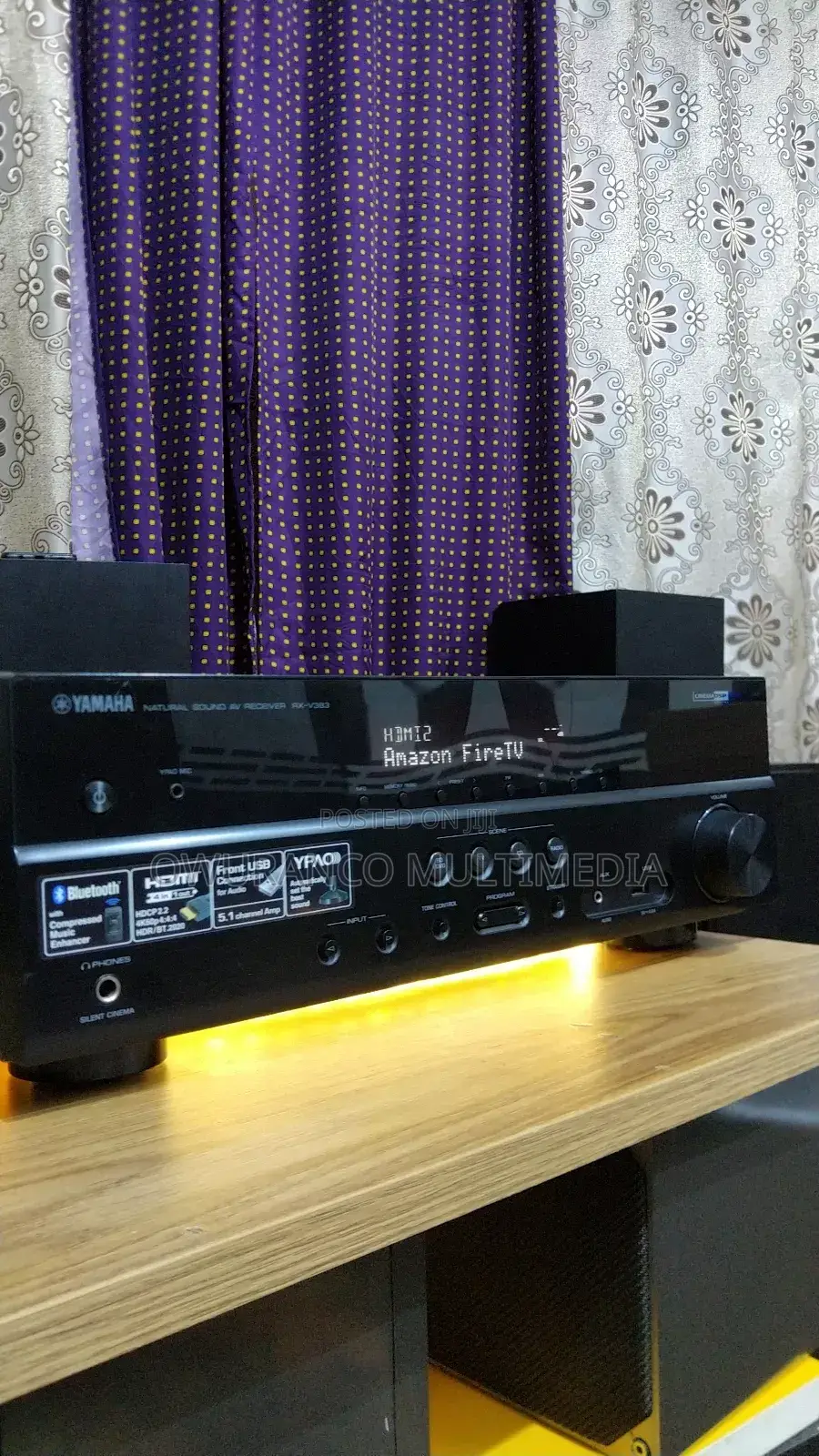 Yamaha Rx-V383 5.1 Bluetooth/ Ultra Av Receiver
