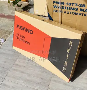 Quality Asano 43” Smart Digital Satellite Electric Tv.