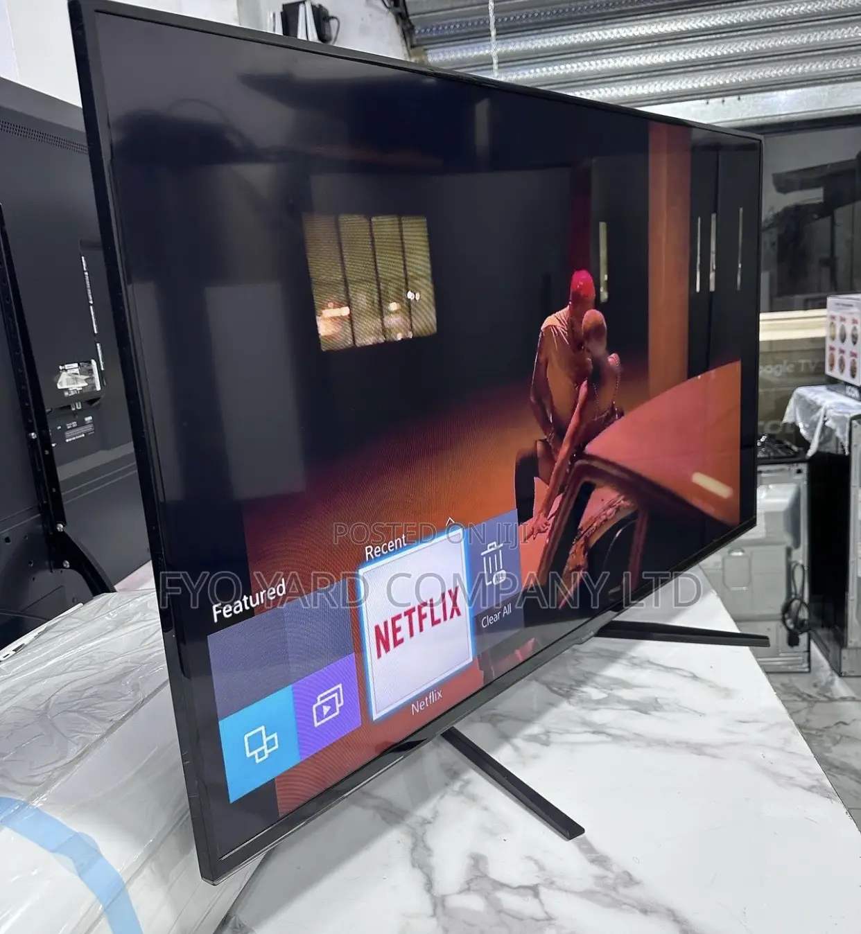 New Inbox 50” Uhd Du7000 Tizen Os Smart Tv (2024) 50"