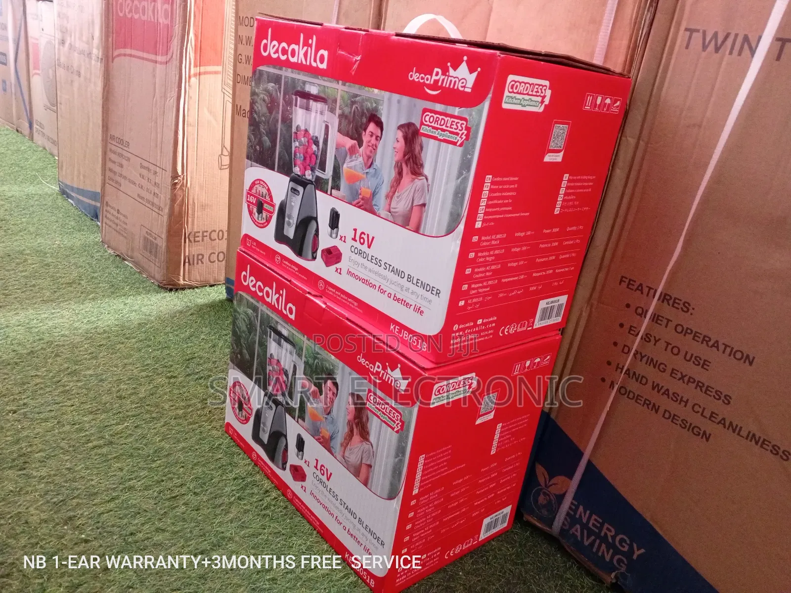 Brand New Decakila Cordless Stand Blender Stand Blender