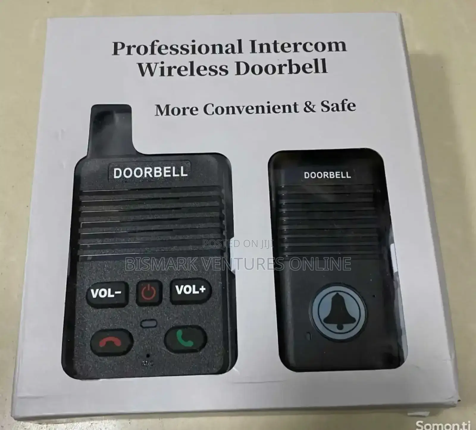 1000ft Range Two Way Intercom Audio Wireless Doorbell