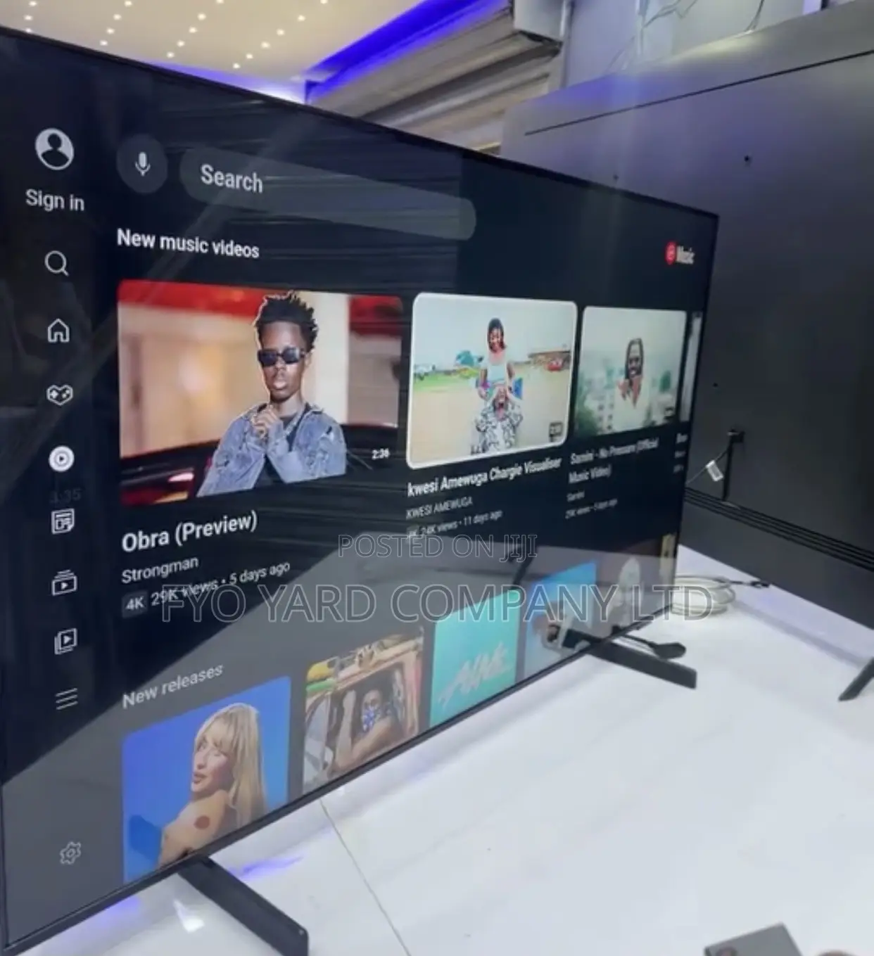 Quality and Original Samsung Ultra HD Led 65inch Smart 4K TV, Ai