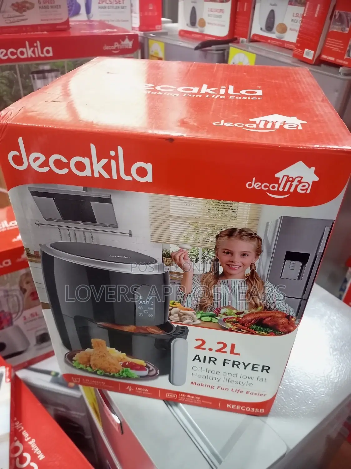 Quality Air Fryer Air Fryer Decakila Affordable Price.