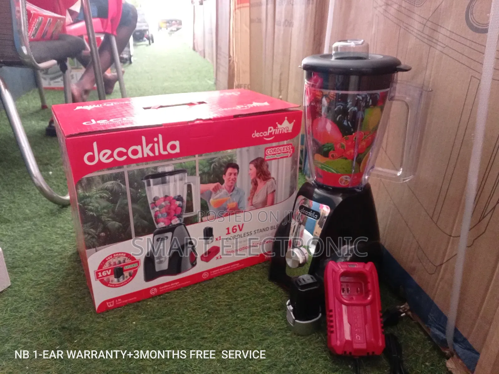 Portable Cordless Stand Blender Stand Blender Decakila