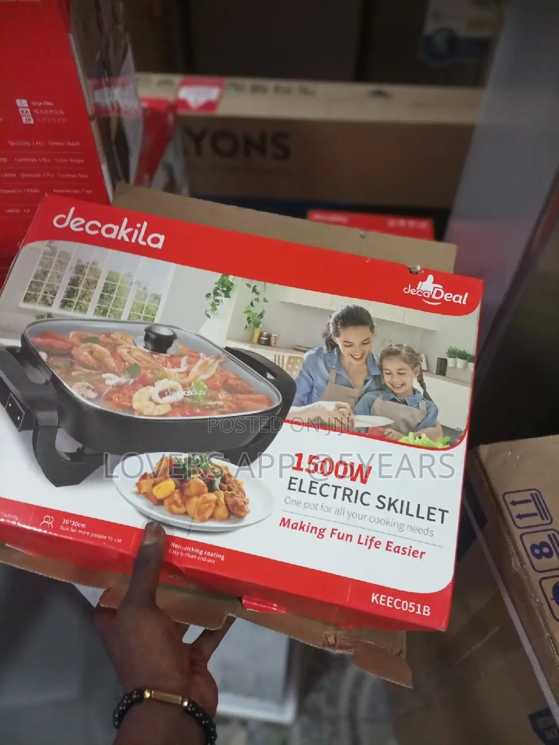 Electric Skillet 1500w Electric Skillet Super Strong.
