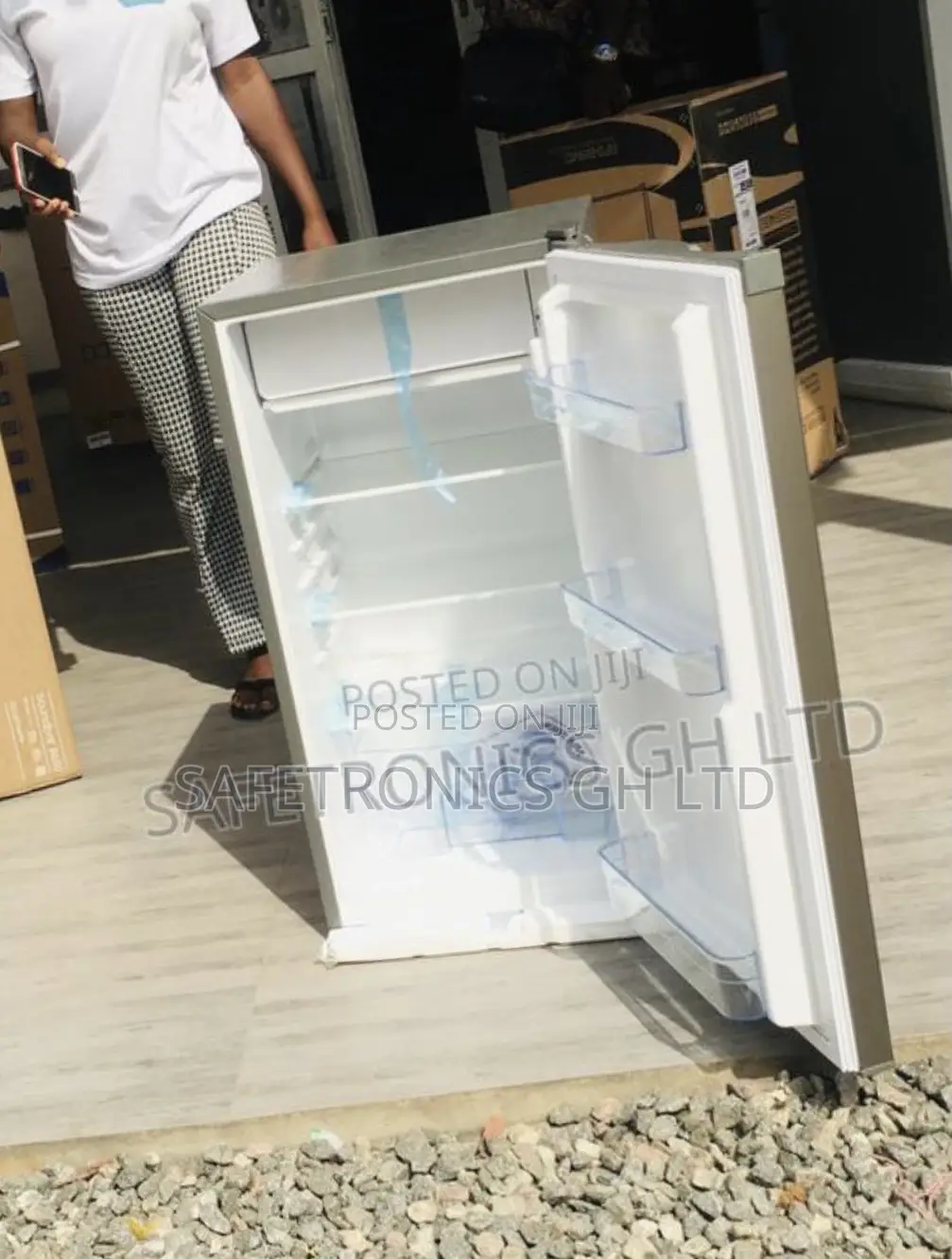 New Durable Singledoor Topfreezer Tabletop PF-111H Fridge