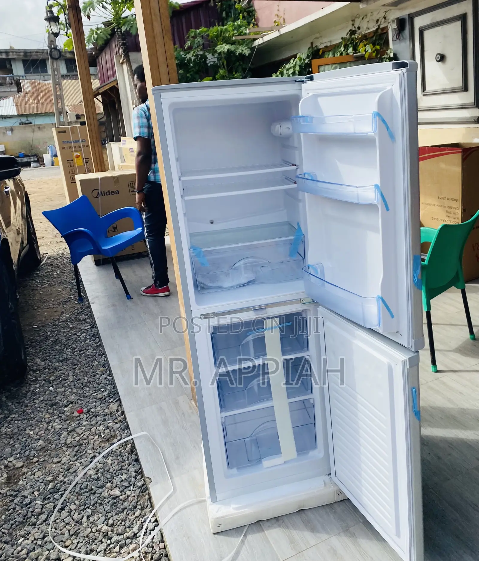 Original Nasco Nasd2-20fl Bottom Mount Freezer Fridge.