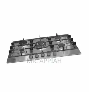 Midea 75cm 5 Burner Gas Hob| Stainless Steel(Gray)90G50ME